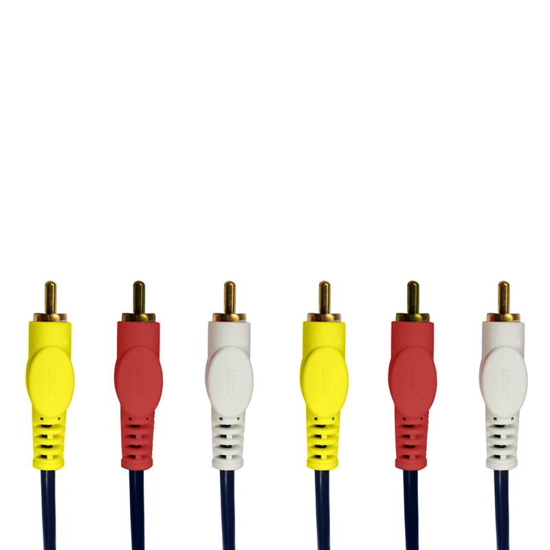 کابل 3 به 3 RCA آریکو مدل DST-R104 طول 2 متر 
