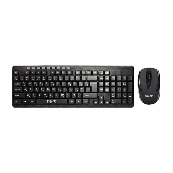 کیبورد و ماوس بی سیم هویت مدل KB612GCM کیبورد و ماوس بی سیم هویت مدل KB612GCM