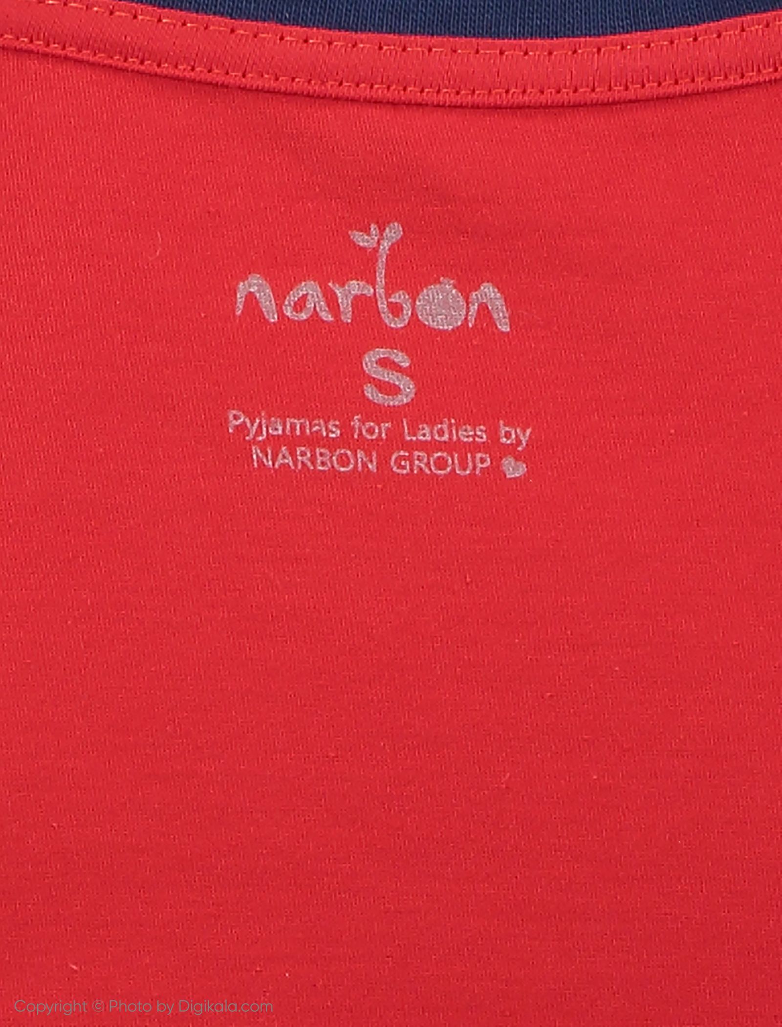 ست تی شرت و شلوار راحتی زنانه ناربن مدل 1521167-72 - قرمز - 7