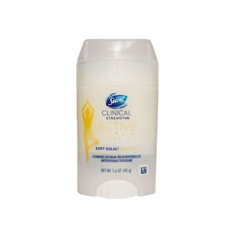 استیک ضد تعریق زنانه سکرت مدل Clinical sport fresh وزن 45 گرم استیک ضد تعریق زنانه سکرت مدل Clinical sport fresh وزن 45 گرم
