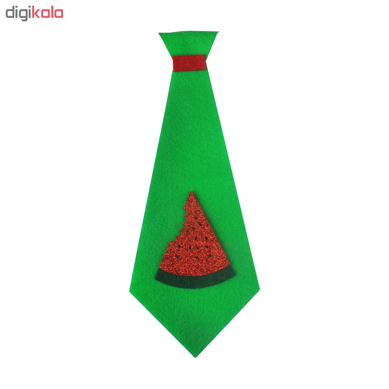 کراوات پسرانه مدل یلدا طرح هندوانه -  - 2