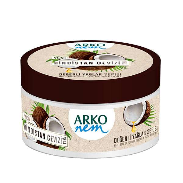 کرم مرطوب کننده آرکو نم مدل HINDISTAN CEVIZI YAGI حجم 250 میلی لیتر کرم مرطوب کننده آرکو نم مدل HINDISTAN CEVIZI YAGI حجم 250 میلی لیتر