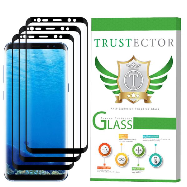 محافظ صفحه نمایش 6D Dual تراستکتور مدل GSS مناسب برای گوشی موبایل سامسونگ Galaxy S9 Plus بسته 3 عددی محافظ صفحه نمایش 6D Dual تراستکتور مدل GSS مناسب برای گوشی موبایل سامسونگ Galaxy S9 Plus بسته 3 عددی