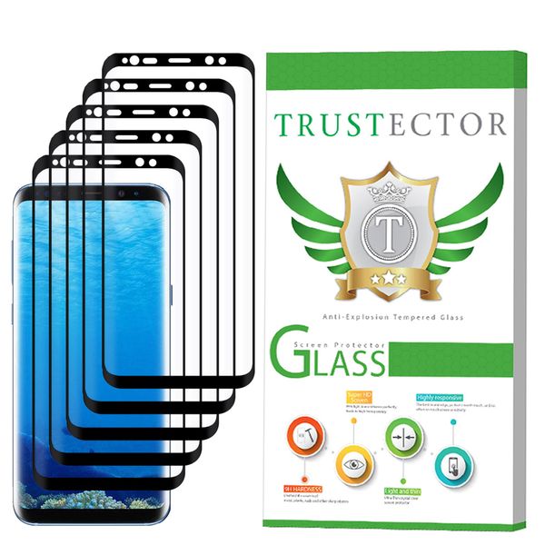 محافظ صفحه نمایش 6D Dual تراستکتور مدل GSS مناسب برای گوشی موبایل سامسونگ Galaxy S9 Plus بسته 5 عددی محافظ صفحه نمایش 6D Dual تراستکتور مدل GSS مناسب برای گوشی موبایل سامسونگ Galaxy S9 Plus بسته 5 عددی
