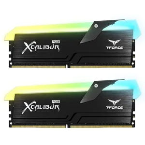 رم دسکتاپ DDR4 دو کاناله 3600 مگاهرتز CL18 تیم گروپ مدل XCALIBUR RGB ظرفیت 16 گیگابایت