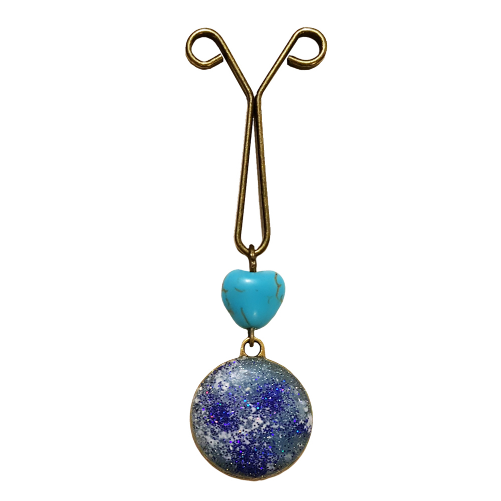 گیره روسری طرح قلب کد  SC 371