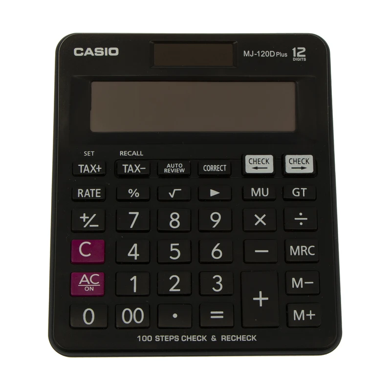 ماشین حساب مدل MJ-120D Plus- New Version