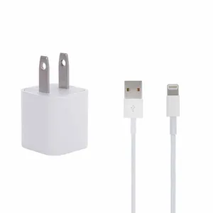 شارژر دیواری مدل MD814 به همراه کابل تبدیل لایتینگ