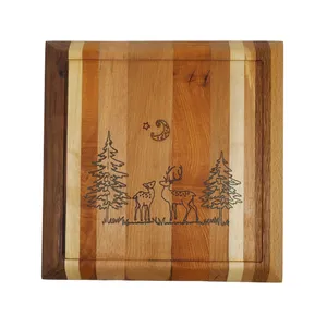دیوارکوب مازوو طرح گوزن‌ و ماه کد WWA-Deers&Moon-102