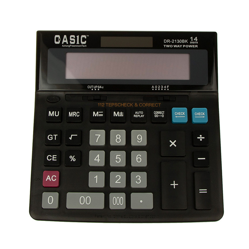 ماشین حساب کاسیک مدل DR-2130BK