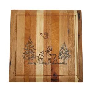 دیوارکوب مازوو طرح گوزن‌ و ماه کد WWA-Deers&Moon-103