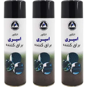 اسپری براق کننده سطوح الکاور مدل F1 حجم 500 میلی لیتر بسته 3 عددی