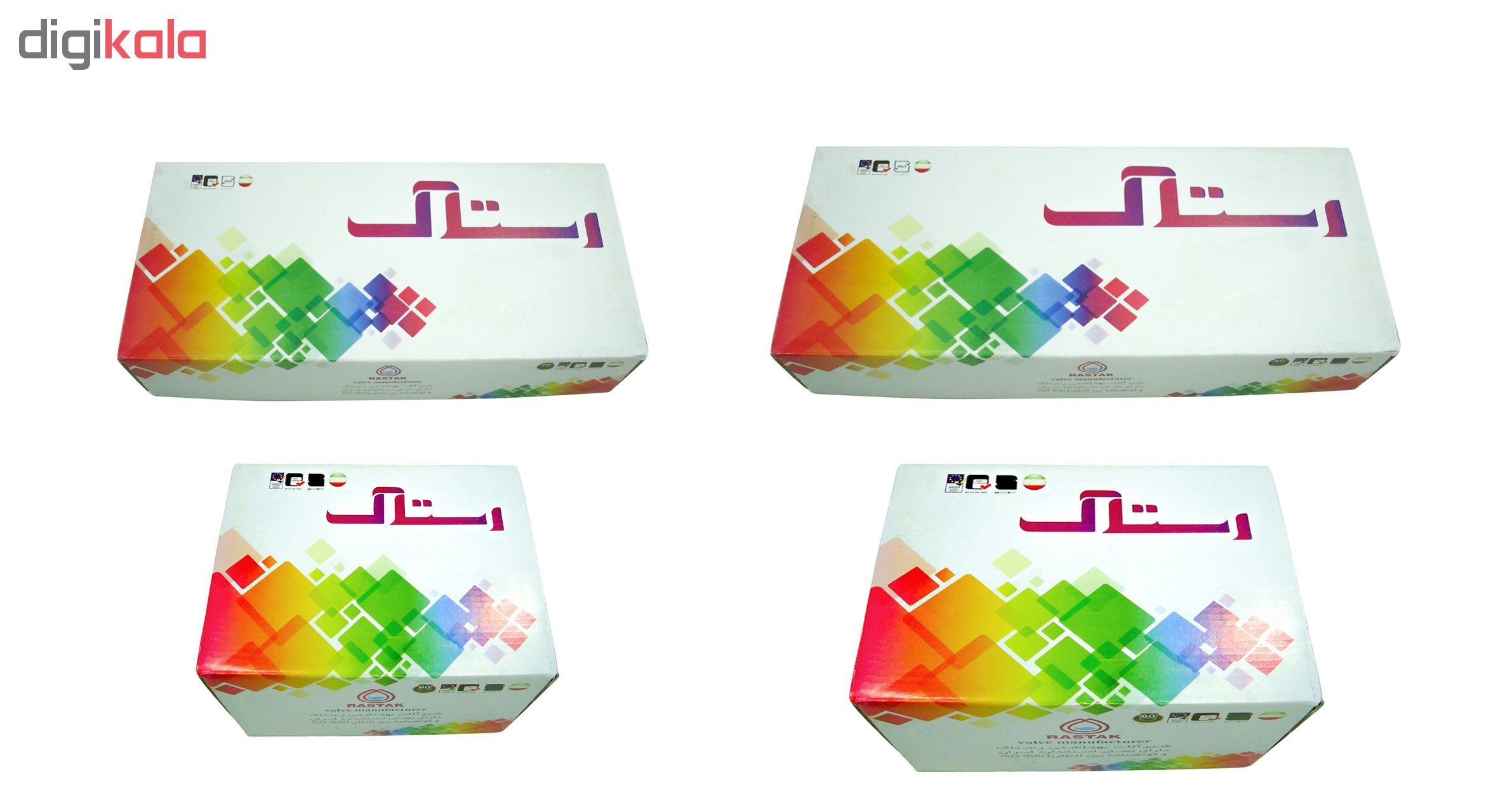 شیرآلات رستاک مدل ونیز مجموعه 4 عددی main 1 2