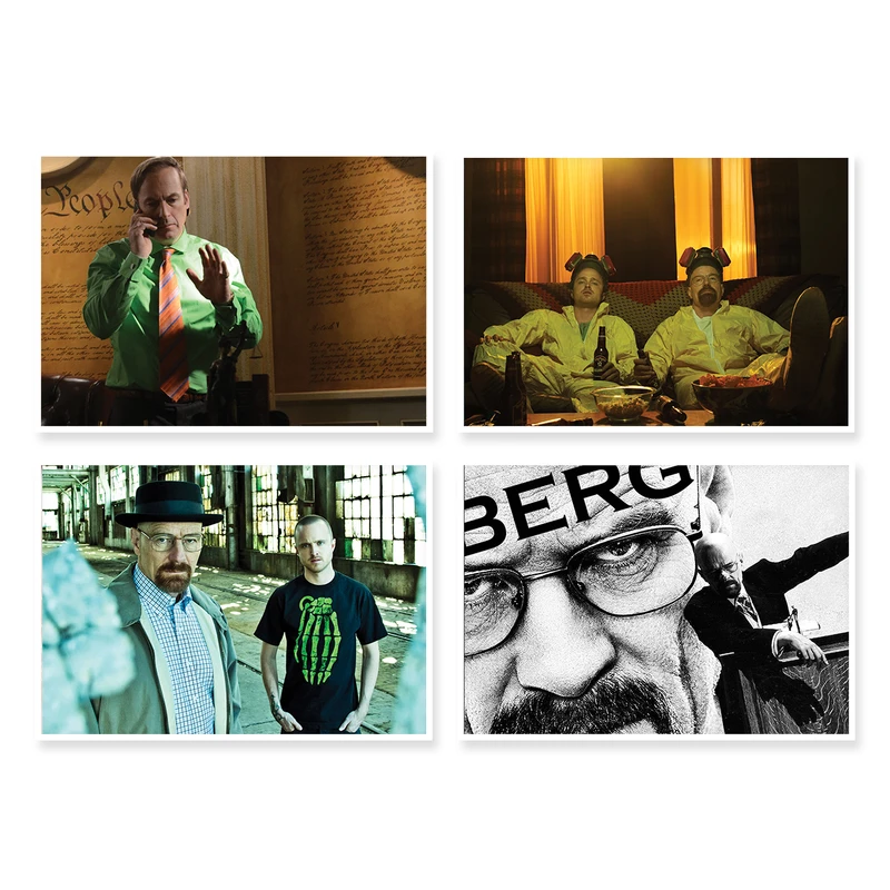 پوستر طرح Breaking Bad کد A-1268 مجموعه 4 عددی