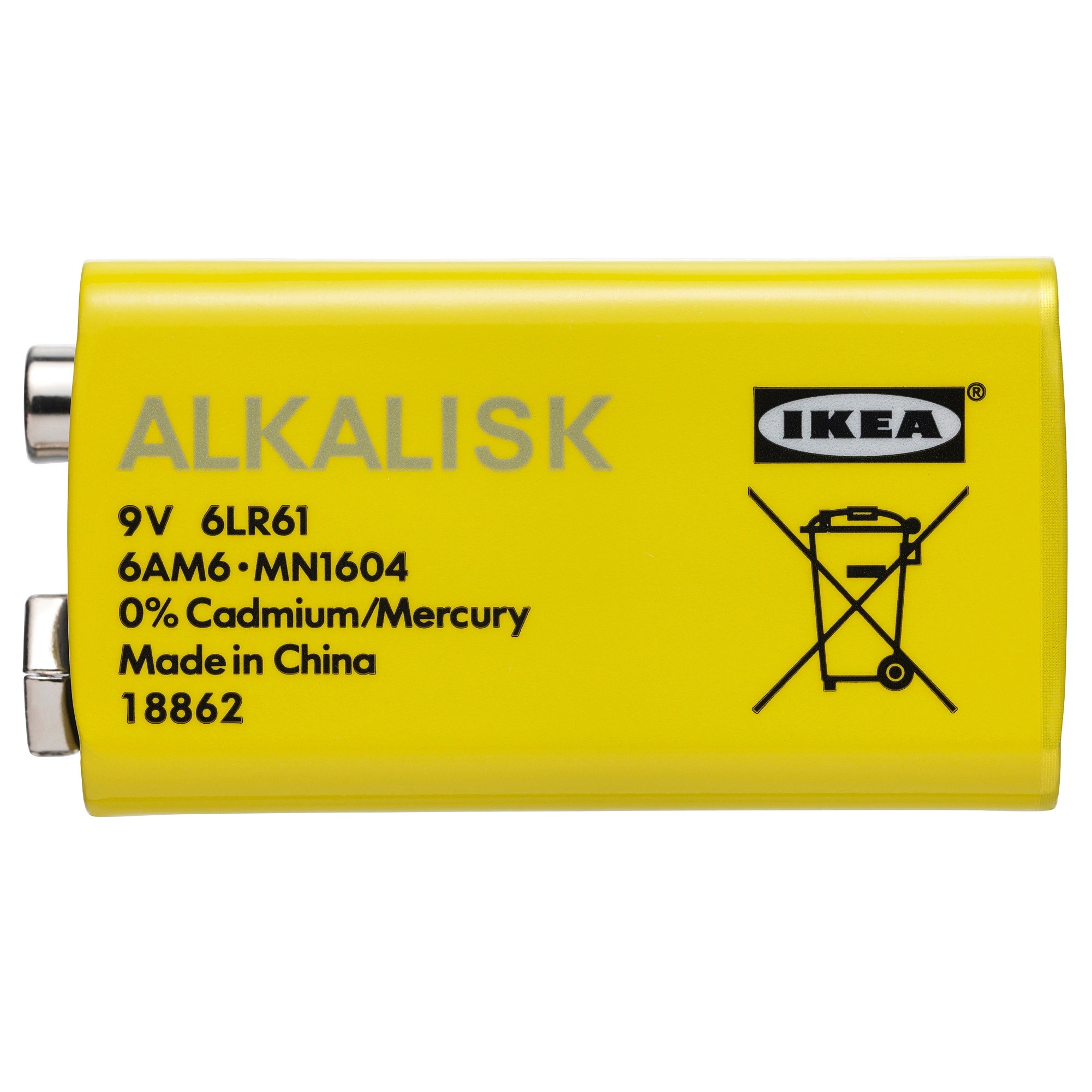 باتری کتابی ایکیا مدل ALKALISK کد 20031604