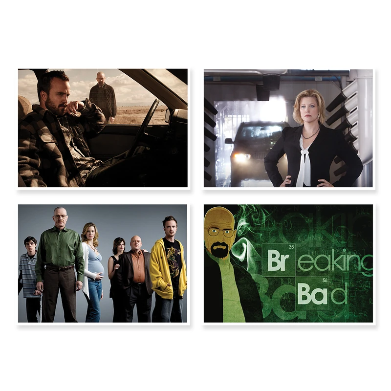 پوستر طرح Breaking Bad کد A-1285 مجموعه 4 عددی