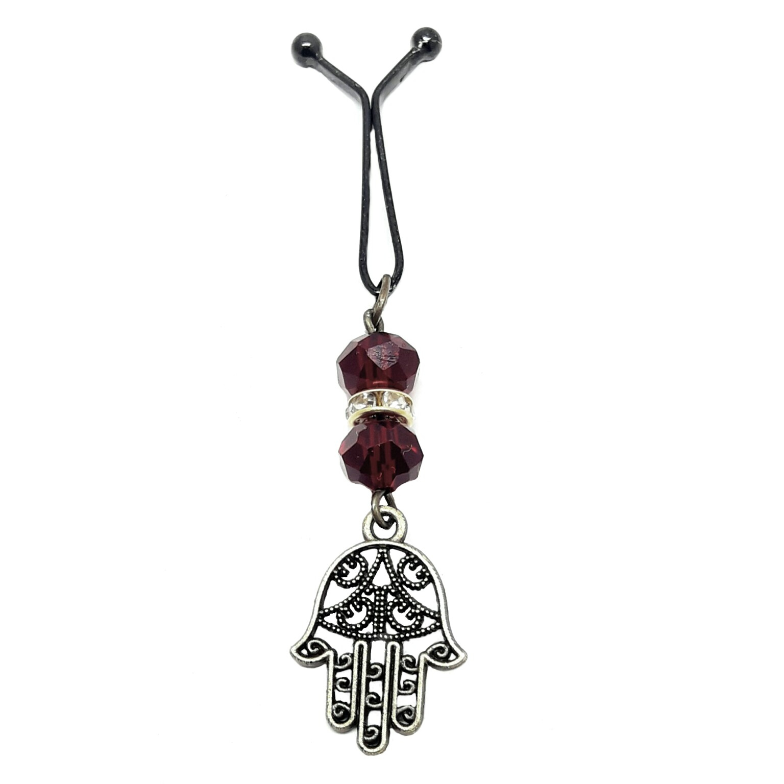 گیره روسری طرح دست کد 01