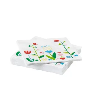 دستمال سفره ایکیا مدل Sommr 2019 بسته‌ 30 عددی