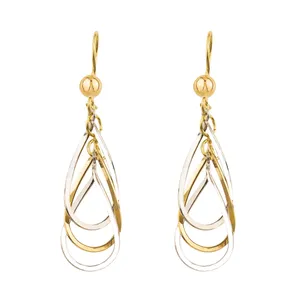 گوشواره طلا  18 عیار زنانه کد EA188