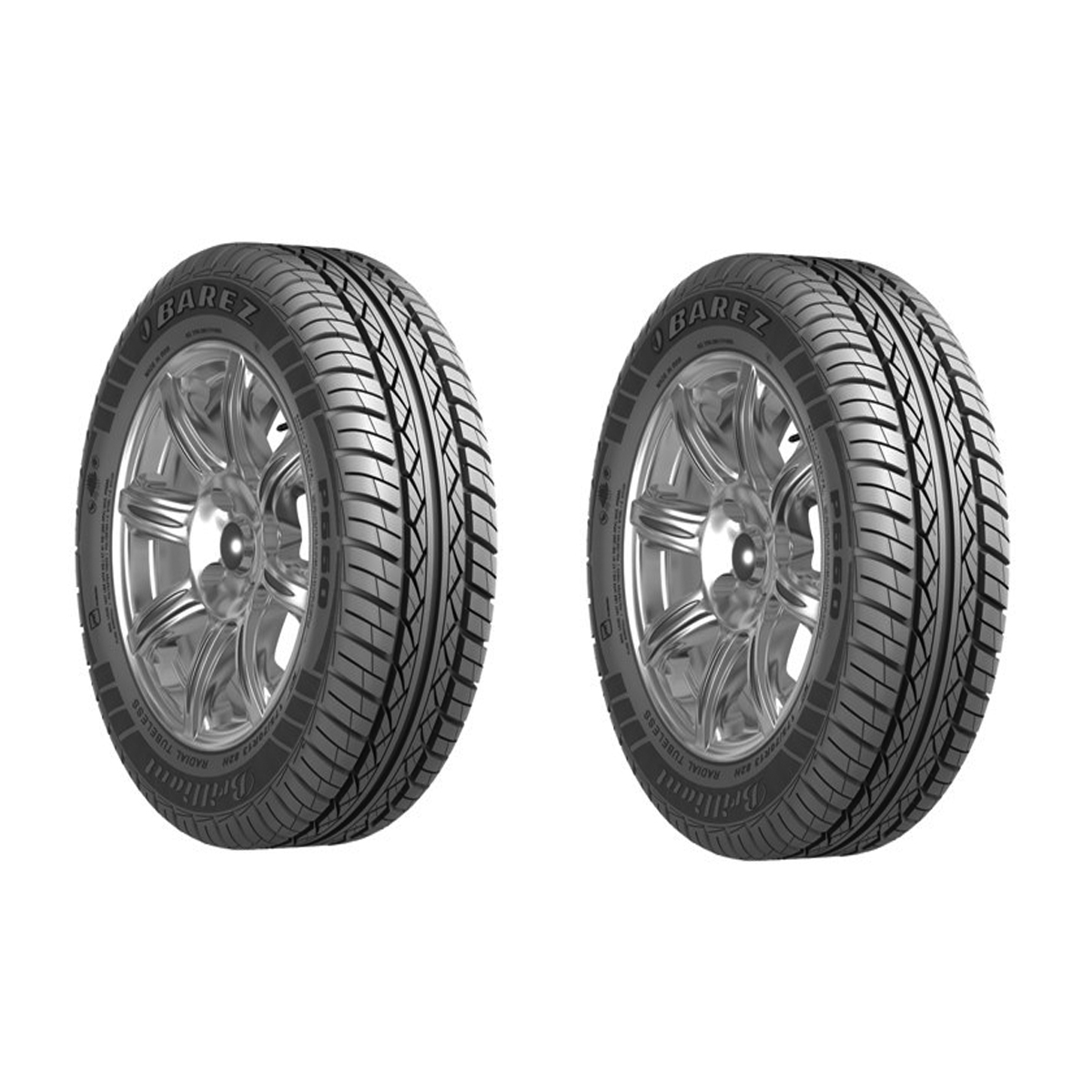 لاستیک خودرو بارز مدل P660 سایز 175/60R13 - دو حلقه