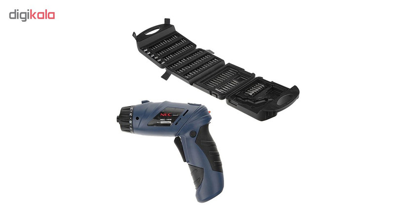 پیچ گوشتی شارژی و سری پیچ گوشتی ان ای سی مدل NEC-1636 پیچ گوشتی شارژی و سری پیچ گوشتی ان ای سی مدل NEC-1636