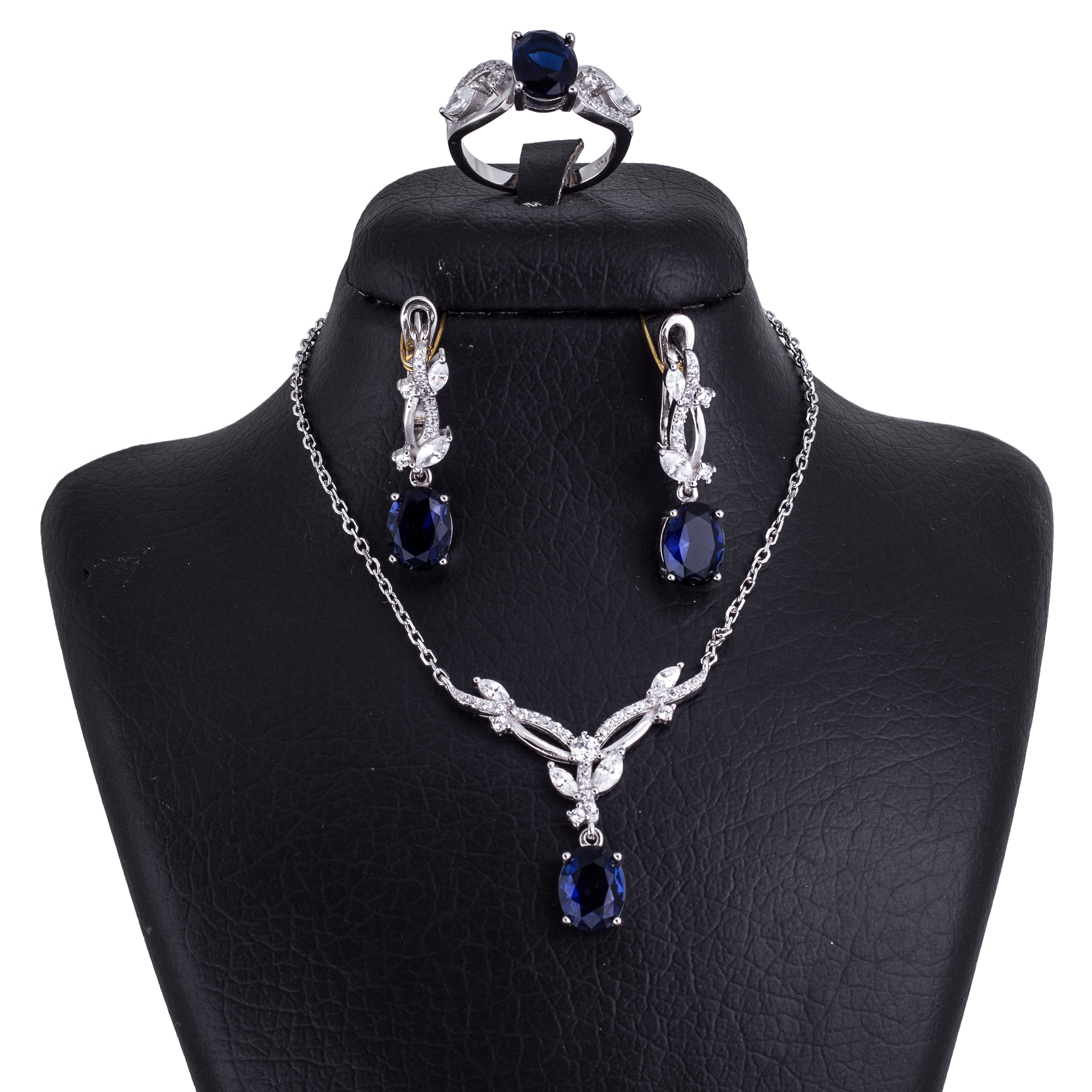 نیم ست نقره زنانه کد 2005