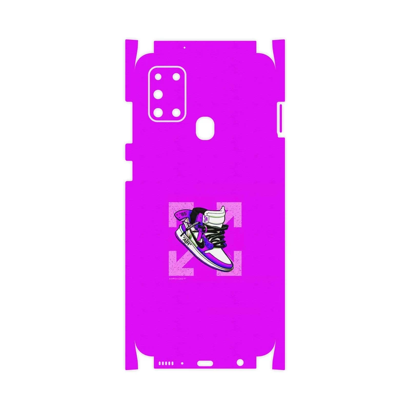 برچسب پوششی ماهوت مدل Nike Air Sneaker Digital Art-FullSkin مناسب برای گوشی موبایل سامسونگ Galaxy A21s