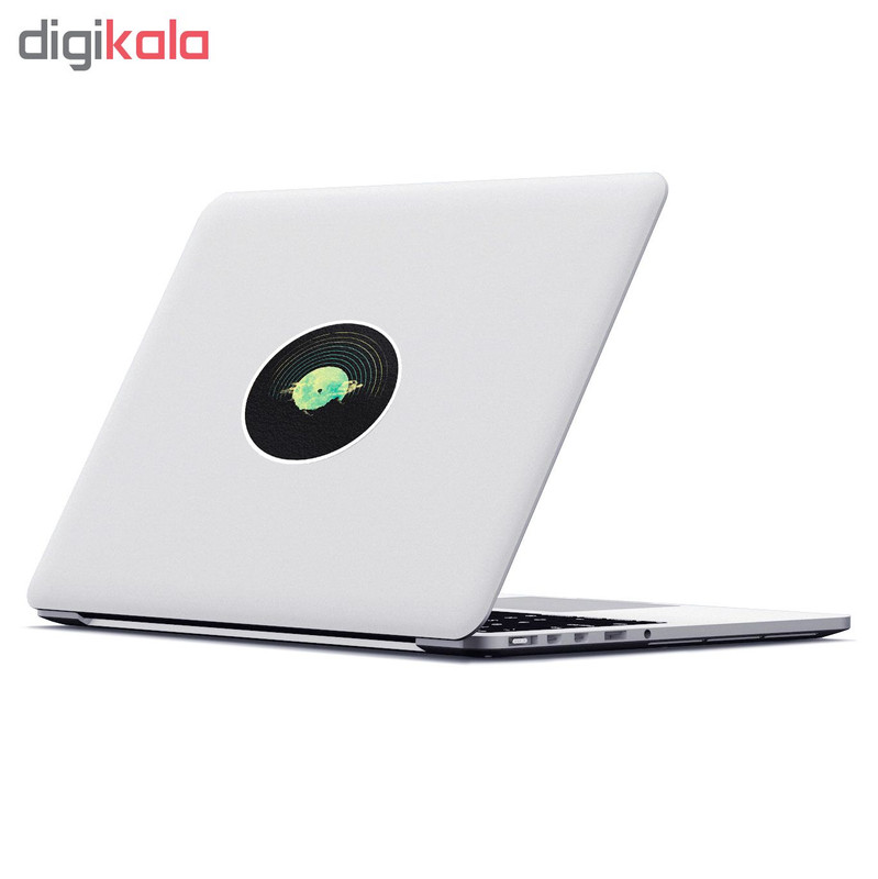 استیکر لپ تاپ ماسا دیزاین طرح گرامافون مدل STK447