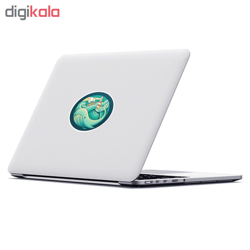 استیکر لپ تاپ ماسا دیزاین طرح وال مدل STK461