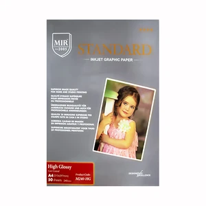 کاغذ چاپ گلاسه میر مدل m240-hg سایز a4 بسته 50 عددی