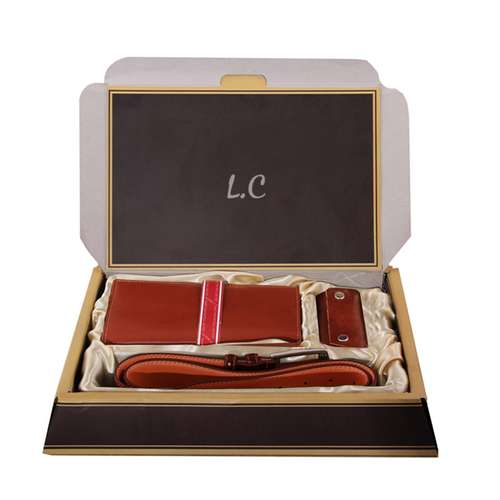 ست هدیه مردانه شهر چرم کد 1-136