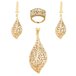 نیم ست طلا 18 عیار زنانه کد N120