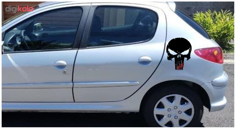 برچسب بدنه خودرو گراسیپا طرح Punish کد G-108