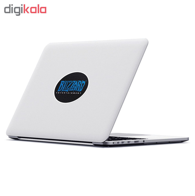 استیکر لپ تاپ ماسا دیزاین طرح بلیزارد انترتینمنت مدل STK465