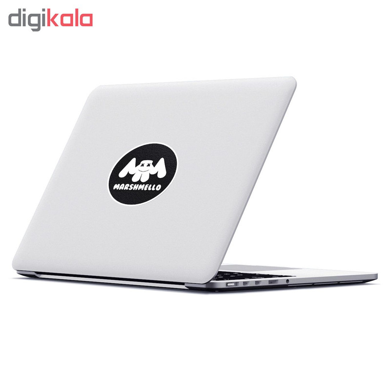 استیکر لپ تاپ ماسا دیزاین طرح گروه marshmello مدل STK484