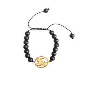 دستبند زنانه طرح ماه تولد دی کد 011