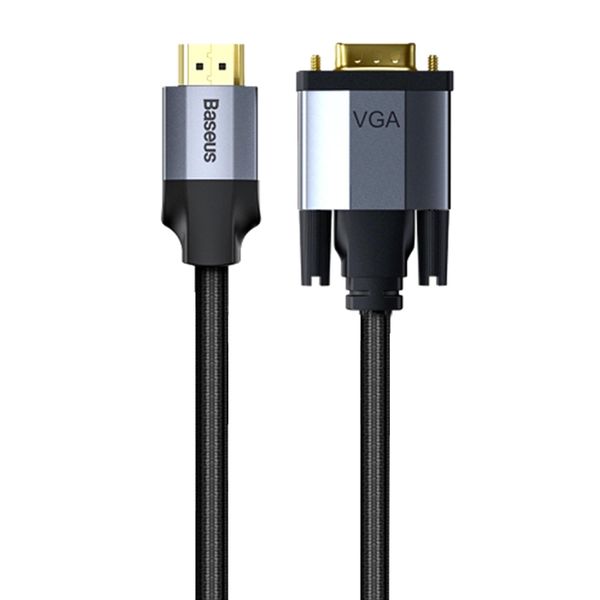 مشخصات قیمت و خرید کابل تبدیل Hdmi به Vga باسئوس مدل Caksx K طول 2 متر دیجی کالا