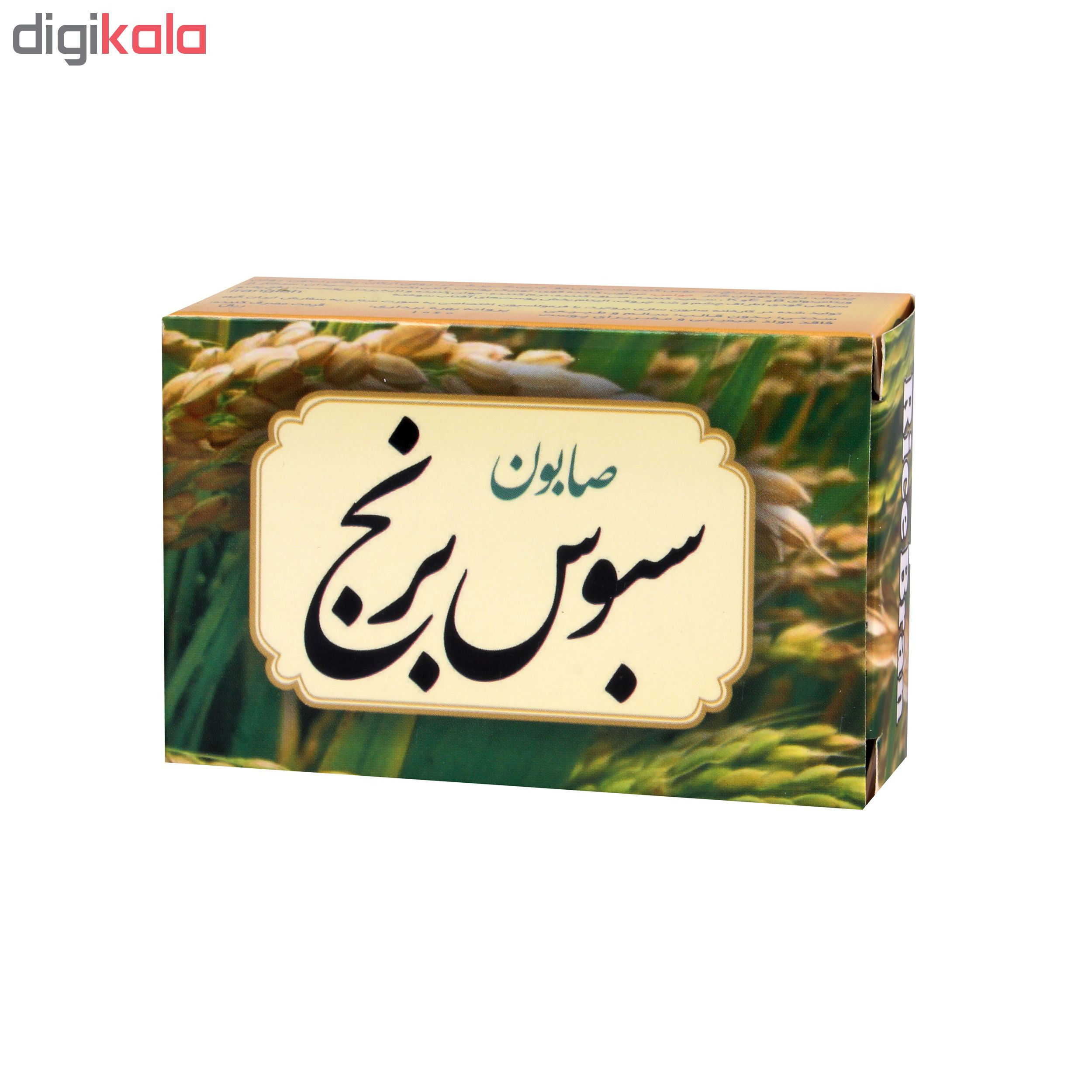 صابون شستشو ایران گیاه مدل شیر و سبوس برنج 100 گرم صابون شستشو ایران گیاه مدل شیر و سبوس برنج 100 گرم