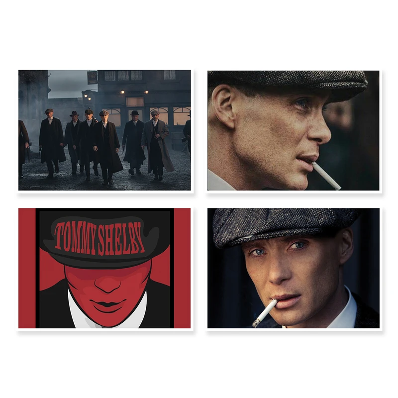 پوستر طرح Peaky Blinders کد A-1335 مجموعه 4 عددی