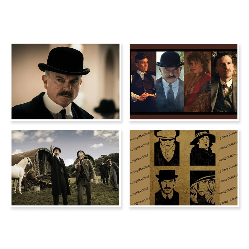 پوستر طرح Peaky Blinders کد A-1336 مجموعه 4 عددی