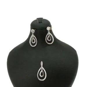 نیم ست نقره زنانه کد P238