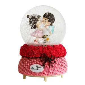 گوی موزیکال طرح Flowers کد 01