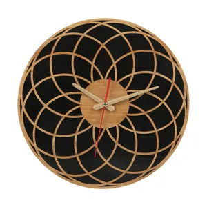 ساعت دیواری معرق کاری هُم آدیس مدل KITA کد CK 606-CM