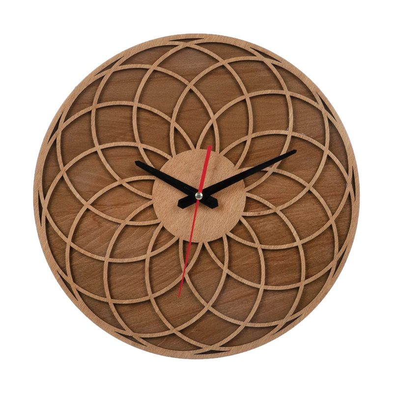 ساعت دیواری معرق کاری هُم آدیس مدل KITA کد CK 606-C