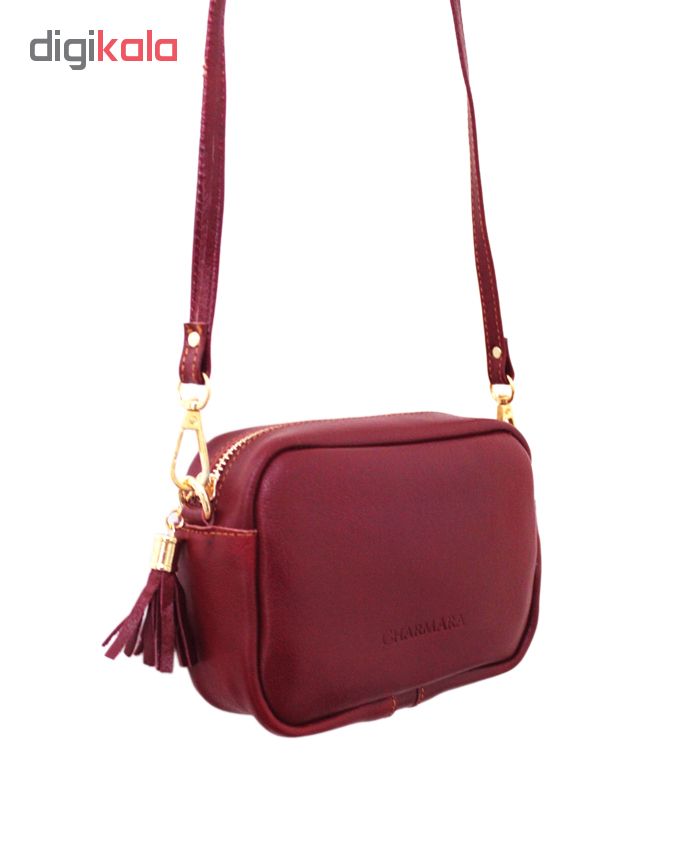 CHARMARA leather women's satchel bag, Model d058