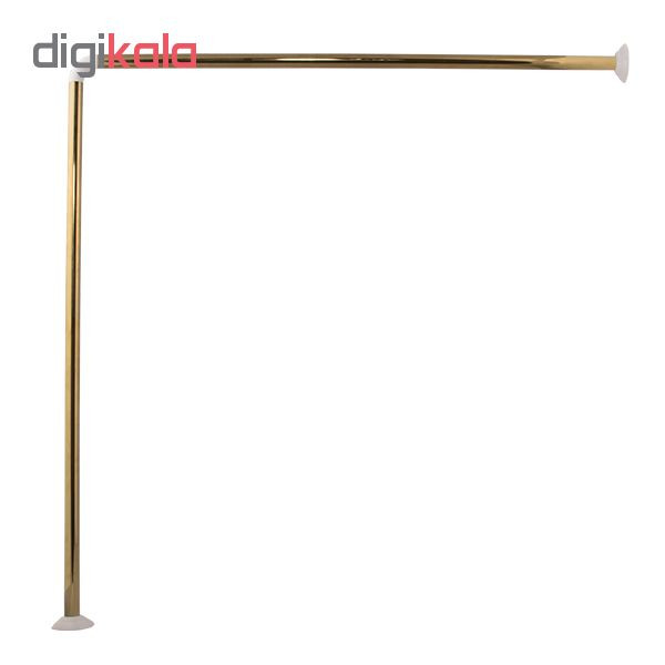 میله پرده حمام مدل LG01