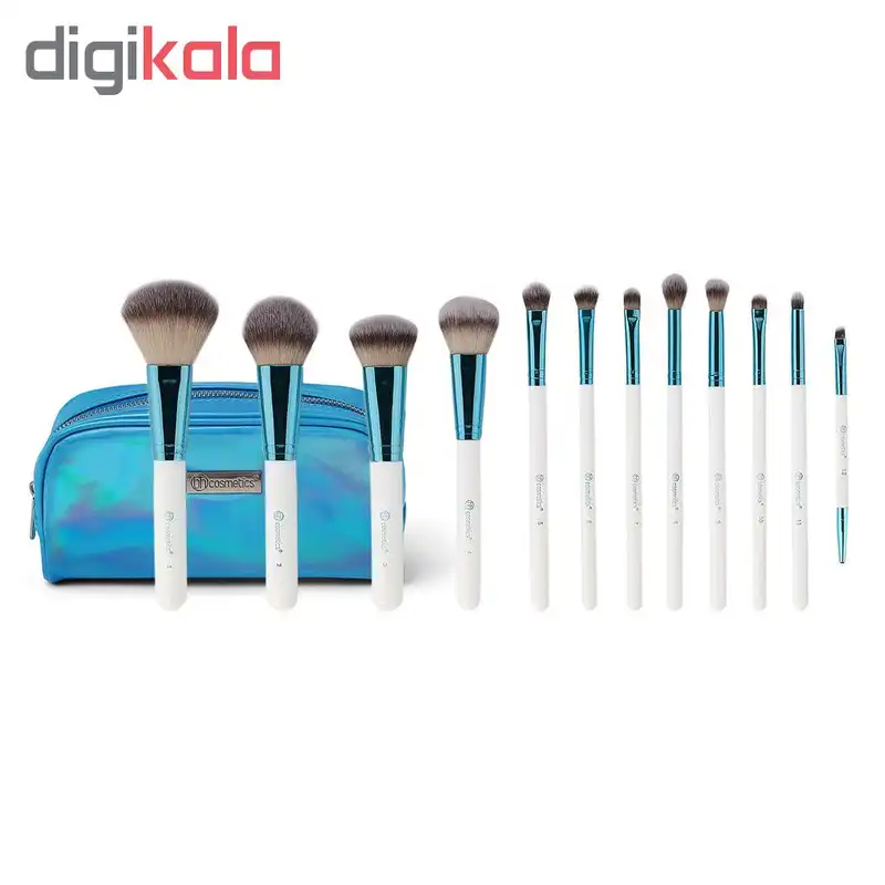 ست برس آرایشی مدل 07 بسته 12 عددی