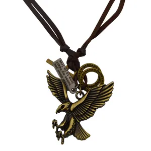 گردنبند مردانه طرح عقاب مدل Erf - 02