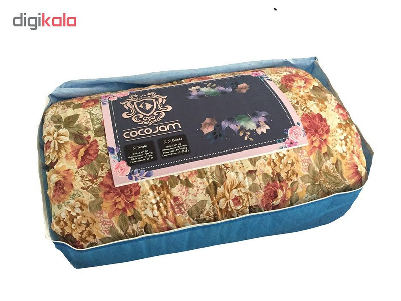 لحاف کرسی کوکوجم مدل R-yalda سایز 350*350 سانتی متر