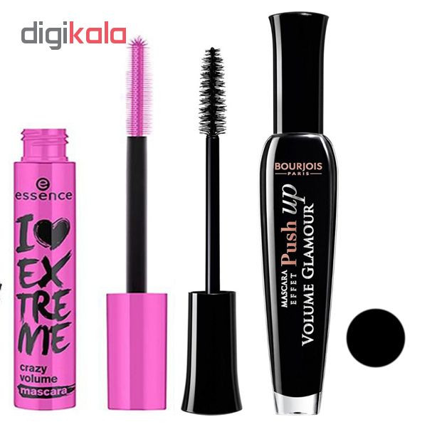 ریمل اسنس مدل I Love Extreme Crazy Volume به همراه ریمل بورژوآ مدل Push Up ریمل اسنس مدل I Love Extreme Crazy Volume به همراه ریمل بورژوآ مدل Push Up